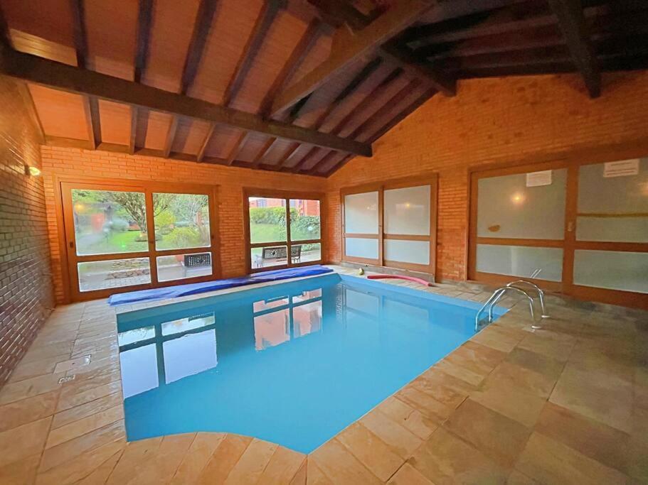Aconchegante Apto 3 Dorm. Com Piscina Aquecida グラマド エクステリア 写真